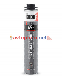 Пена монтажная профессиональная KUDO PROFF 65+ летняя 1000мл KUPР10S65+ в Автопром