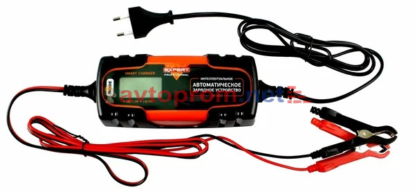Зарядное устройство автоматическое Expert ЗУ-400 с LCD-дисплеем в Автопром Зарядное устройство автоматическое Expert ЗУ-400 с LCD-дисплеем