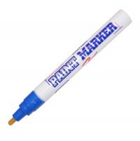Маркер лаковый Paint Marker несмываемый MunHwa синий (4мм) в Автопром