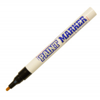 Маркер лаковый Paint Marker Slim несмываемый MunHwa черный (2мм) в Автопром
