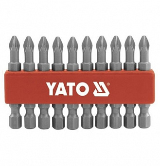 Набор бит односторонние PH 2х75 (10 шт) YATO (YT-0480) в Автопром