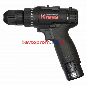 Дрель-шуруповерт KRESS KU201.2 аккумуляторный в Автопром