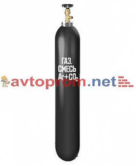 Баллон газовая смесь (аргон+углекислота) 40л (пустой) в Автопром