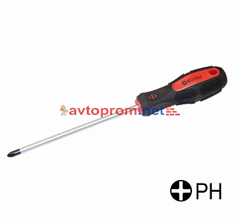 Отвертка крестовая PH 2х100мм Strong СТП-98302100 в Автопром