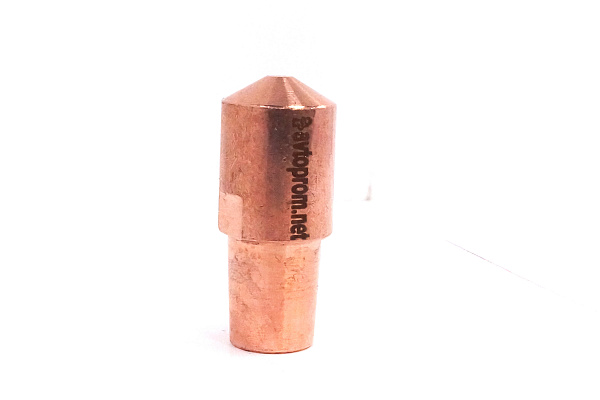 Прямой электрод точечной сварки усиленный BTE/BCP, PTE/PCP, Telwin, BlueWeld,VLE-28 Avtoprom 43мм d-18мм