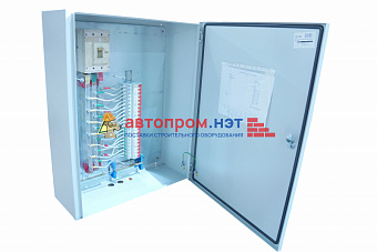 Шкаф силовой распределительный ШРС-250 (800х600х250) IP54(4х63А+3х40А) по схеме заказчика в Автопром